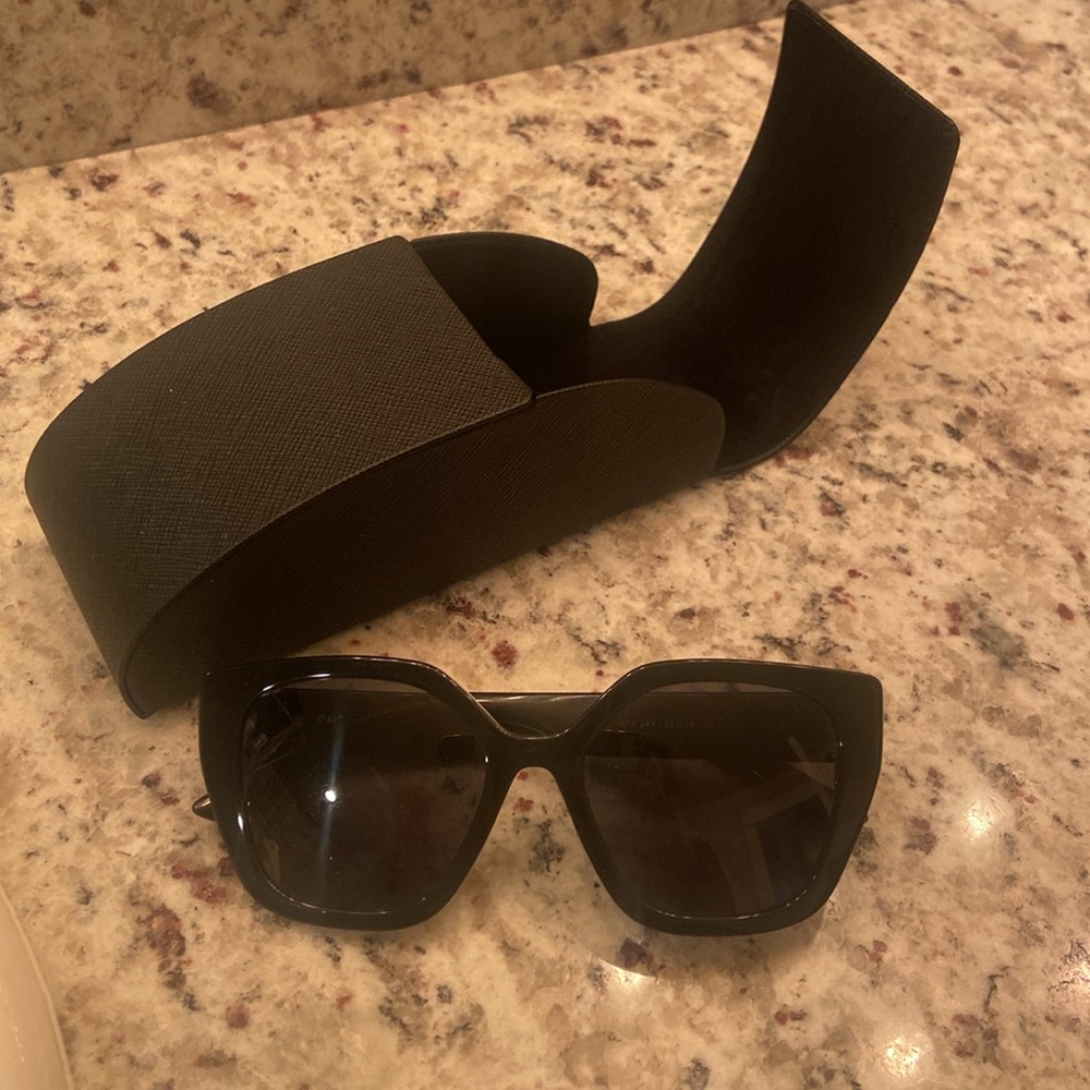 Prada Black Sunglasses with Case